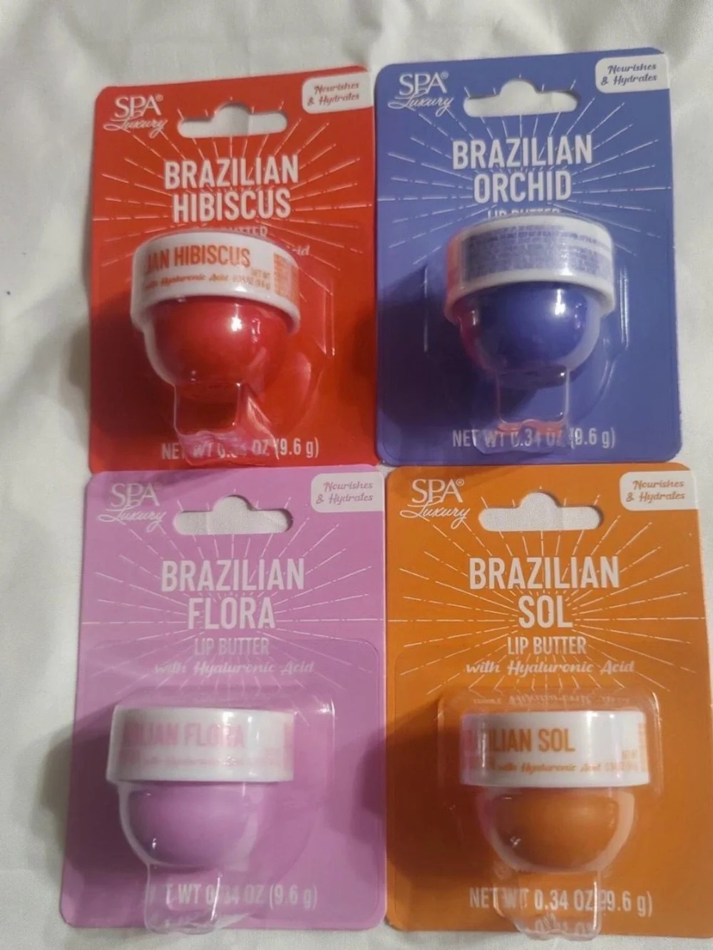 Brazilian Lip Butter-Purple, Pink,Orange-Various Flavors buttery Soft Lips-2/$10